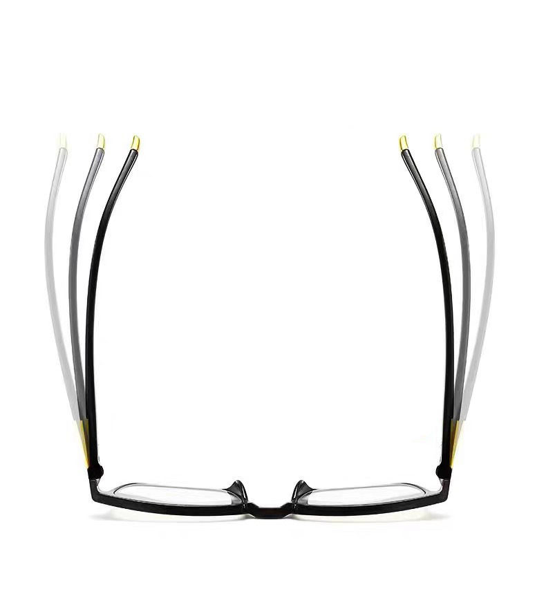 Ready to Ship Black Rectangle Cheap Anti Blue Light Reading Glasses for Men 2025