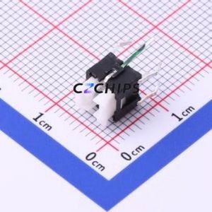 K6-6140D04 Tactile Switch Through hole Component (THT) Switch 1.6N Through Hole 6.6mm 6mm - Product Image 1