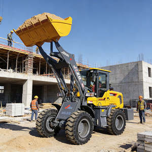 Cargadora de Ruedas Compacta, 2 Toneladas, Control Flexible, Ideal para Construcción Urbana - Product Image 5