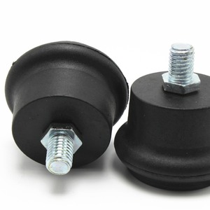 Junwei Rigid Caster 50 Mm M10 Screw Black Nylon Furniture Wheel - Product Image 3