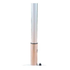 Grand <span class=keywords><strong>parasol</strong></span> <span class=keywords><strong>de</strong></span> patio moderne en aluminium léger <span class=keywords><strong>de</strong></span> 3 m avec base en plastique et large ombre, idéal pour le <span class=keywords><strong>jardin</strong></span> familial en extérieur - Product Image 3