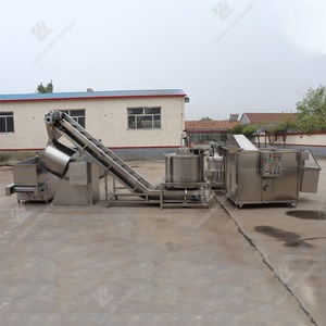 Hot bán Snack thực phẩm hạt điều đậu phộng dầu đậu <span class=keywords><strong>Chickpea</strong></span> rộng đậu chiên gia vị máy để chiên tráng Nut dây chuyền sản xuất - Product Image 6