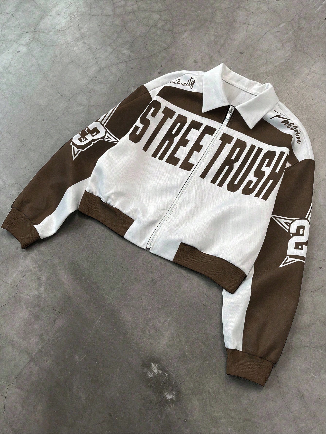 Stylish All-Season Men's Casual Jacket - Soft Lightweight Material, Basketball Flame Print, Versatile Daily Wear Piece · image 2