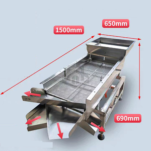 Three Deck Linear Vibrating Screen Machine Vermicompost Sieving <strong>Separator</strong> <strong>Suppliers</strong> - Product Image 4