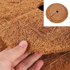Couverture de paillis en fibres de coco naturelles pour arbres, tapis protecteur 25/30/35/40cm, disque pour pot de fleurs, contrôle des mauvaises herbes, coussin de chaleur et d'humidité - Product Image 6