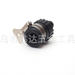 Raccord universel Han Dabang à barbillon en caoutchouc pour tuyau d'arrosage, connexion rapide pour robinet avec fonction anti-déconnexion - Product Image 5