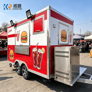 Chariot à boissons mobile, camion de restauration de rue, cuisine mobile, remorque alimentaire, camion de restauration, bar extérieur, kiosque, remorque à pizzas, <span class=keywords><strong>caravane</strong></span> - Product Image 1