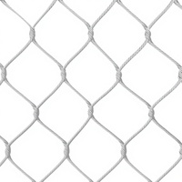 Filet de protection parabolique anti-chute en câble métallique tressé en acier inoxydable pour cages à animaux en altitude – Vente en gros pour fabricants