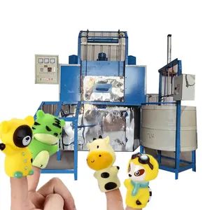 Mainan PVC Semi otomatis Mini boneka bola basket mesin pembuat Oven pembentukan termal