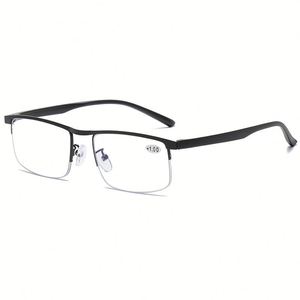 Gafas de Lectura Progresivas Multifocales Unisex de Moda 2025, Media Montura, Fotocromáticas, Anti Luz Azul, para Presbicia - Product Image 5