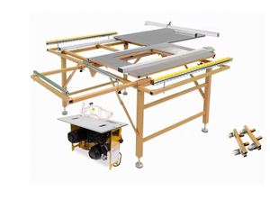 Vertical Wood <b>Table</b> <b>Saw</b> Machine Mini Multifunction Sliding Panel Double Blade Hot <b>Sale</b> Motor Core Best Seller - Product Image 3