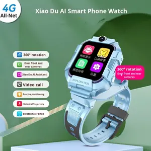 Génie des élèves du primaire montre de téléphone intelligent pour enfants 5G positionnement vidéo en réseau complet garçons filles cadeau étanche T18 - Product Image 4