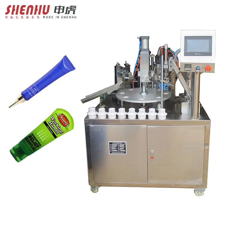 High quality aluminum big size cosmetic auto packaging Machine Tube Fill Seal Machine for production