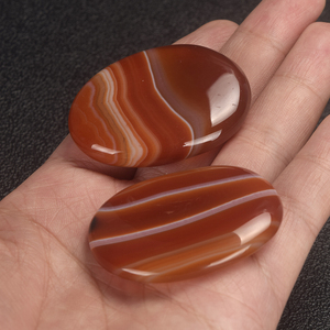 En gros pierres précieuses naturelles cornaline pierres d'inquiétude, guérison reiki produits - Product Image 6