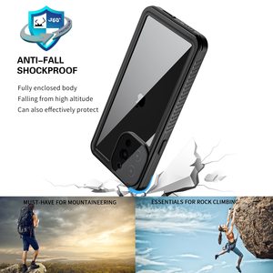 [<span class=keywords><strong>AMZ</strong></span> Bestseller] Hochwertige PC-TPU-Kombination Vollständig Versiegelte Wasserdichte Handyhülle für iPhone 12 13 14 15 Pro Max Plus - Product Image 3