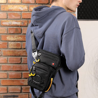 Sac de ceinture utilitaire pour femme, tendance, imperméable, sac de hanche tactique pour moto, sac de jambe