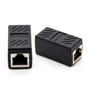 <b>Rj45</b> Shielded Network Coupler 8-Core Gigabit Ethernet Connector For Cat5e Cat6 <b>Cable</b> - Product Image 2