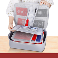 YIHUAXING Deliway sac de documents multicouche ignifuge et étanche pratique pour une utilisation au bureau