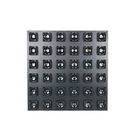 FEIYUEYUE 6x6 Pro Light DMX 36PCs LED Wash 36x8W RGBW Matrix Beam Blinders para Disco Bar Party Stage DJ Live 6x6 Pro Light DMX