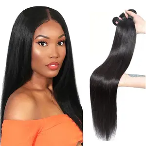 Malaysian Remy Straight Virgin Human Hair Grade Straight Hair Weave Natural Colour 40 Inch Straight Virgin Hair Bundles