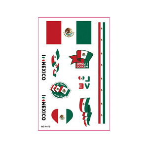 Pegatinas <span class=keywords><strong>de</strong></span> Tatuajes Impermeables con Banderas <span class=keywords><strong>de</strong></span> Países del Mundial 2026, Accesorio para Fanáticos del Fútbol <span class=keywords><strong>de</strong></span> EE. UU., México y Canadá, Tatuajes Faciales para Partidos <span class=keywords><strong>de</strong></span> Fútbol (Juego <span class=keywords><strong>de</strong></span> 3 Piezas) - Product Image 5