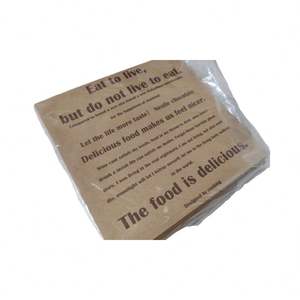 Papier d'emballage alimentaire personnalisé, double face, résistant à la graisse, écologique, imperméable, pour nouilles, burgers, pizzas et snacks - Product Image 5