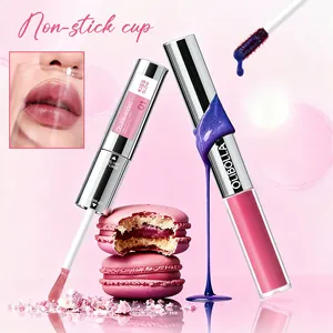 MLM Customized Dual End Strippable <b>Lip</b> Gloss Pearlescent Blue Plumping Effect Long Wear Cruelty Free Moisturizing <b>Lip</b> Cosmetics - Product Image 3