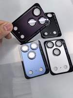 Protection d'objectif d'appareil photo en verre trempé en alliage d'aluminium métallique mat pour iPhone 18 Pro Max 18pro Film de protection de caméra arrière
