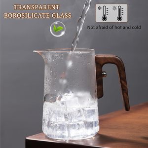 Outil de brassage de séparation d'eau de thé domestique verres à la maison thé d'eau en verre avec tasse filtrante théière en verre résistant à la chaleur - Product Image 3