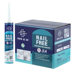 100% sicherer umwelt freundlicher Liquid Nails FuzeIt All Surface Construction Klebstoff nagel freier Kleber