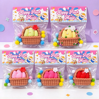 Jouet Squishy en TPR en forme de panier, jouet promotionnel à rebond lent, anti-stress, plusieurs couleurs, vente en gros personnalisée, directement de l'usine