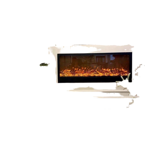 Chimenea Eléctrica Decorativa <span class=keywords><strong>de</strong></span> 30 Pulgadas <span class=keywords><strong>con</strong></span> Control Remoto en Inglés para Uso en Hoteles, Chimenea Eléctrica <span class=keywords><strong>con</strong></span> Llama LED y Enchufe - Product Image 1