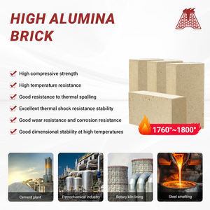 批发价格高铝耐火砖230*114 * 65毫米定制高温防火砖 - Product Image 3