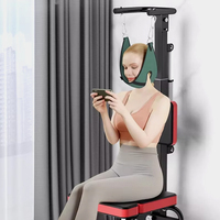 Chaise de traction électrique de rééducation Amain AM-Q2 pour scoliose cervicale, chaise/tabouret inversé pour étirement du cou, machine de traction
