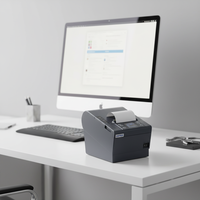 Imprimante thermique de reçus Cloud 80 mm avec interfaces USB+LAN+Wifi+BT pour le traitement des paiements numériques en stock