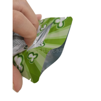 Stand up pochettes en plastique étanche scellé 3.5g 7g 28g pochette personnalisée Mylar sac