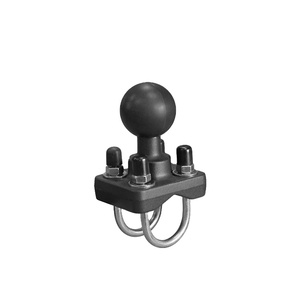 VIN Mounts Double U-bolt with 1.5'' C Size Ball Adapter for Mounting <b>Tablet</b> Holder for Truck/Rail/Agriculture+More VIN-C-006 - Product Image 1