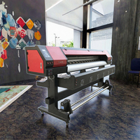Imprimante jet d'encre éco-solvant la moins chère, machine d'impression graphique grand format pour bannières, flex, PVC, affiches avec XP600 I3200 DX5