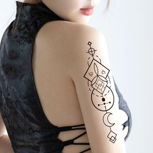 Mariposa <span class=keywords><strong>flores</strong></span> patrón <span class=keywords><strong>brazo</strong></span> tatuaje personalizado cuerpo temporal impermeable tatuaje pegatina <span class=keywords><strong>para</strong></span> mujeres - Product Image 1
