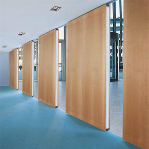 Partition murale coulissante, panneau acoustique amovible pour porte d'hôtel - Product Image 1
