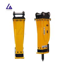 Martillo Hidráulico de Alta Resistencia L45 para Excavadora y Minicargadora, Trituración de Roca, Alta Eficiencia, Larga Vida Útil LG75 SB43
