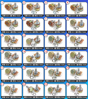 Potentiomètre simple et double WH148 15MM 20MM B1K B2K B5K B10K B20K B50K B100K B250K B500K B1M
