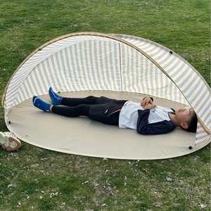 Quick Opening Sun Shelter <b>Tent</b> Single Layer Beach Outdoor Use Four Seasons Lightweight Portable Shade Protection - Product Image 1