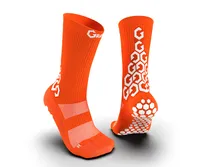 Vente en gros de chaussettes de sport personnalisées Full Grip Chaussettes de football athlétiques antidérapantes