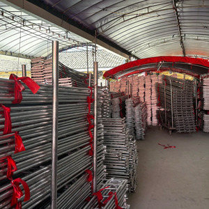 Abri de voiture métallique avec base de support renforcée pour bateaux, tracteurs, camionnettes – Garage extérieur pour événements et stockage de bateaux - Product Image 6