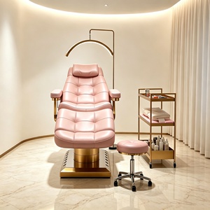 RJ Modern Electric Lash Facial Bed for Beauty Salon Furniture Luxury Massage Tables & Beds Electric Vibrator Massage Bed - Product Image 4