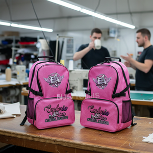 Mochila Deportiva Enjoybags 2026 con Logotipo y Piedras Brillantes, Personalización con Nombre de Niña, Calidad de Fábrica Directa - Product Image 4