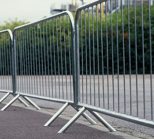 <span class=keywords><strong>Barricade</strong></span> temporaire de haute qualité <span class=keywords><strong>barricade</strong></span> de sécurité de barrières de contrôle des foules en acier pour piétons à vendre - Product Image 3