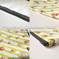 Kotak Pensil Custom Terlaris Perlengkapan Kantor dan Sekolah Tas Pensil Anime Kotak Pensil Custom Print Kantong Ritsleting Datar Mewah