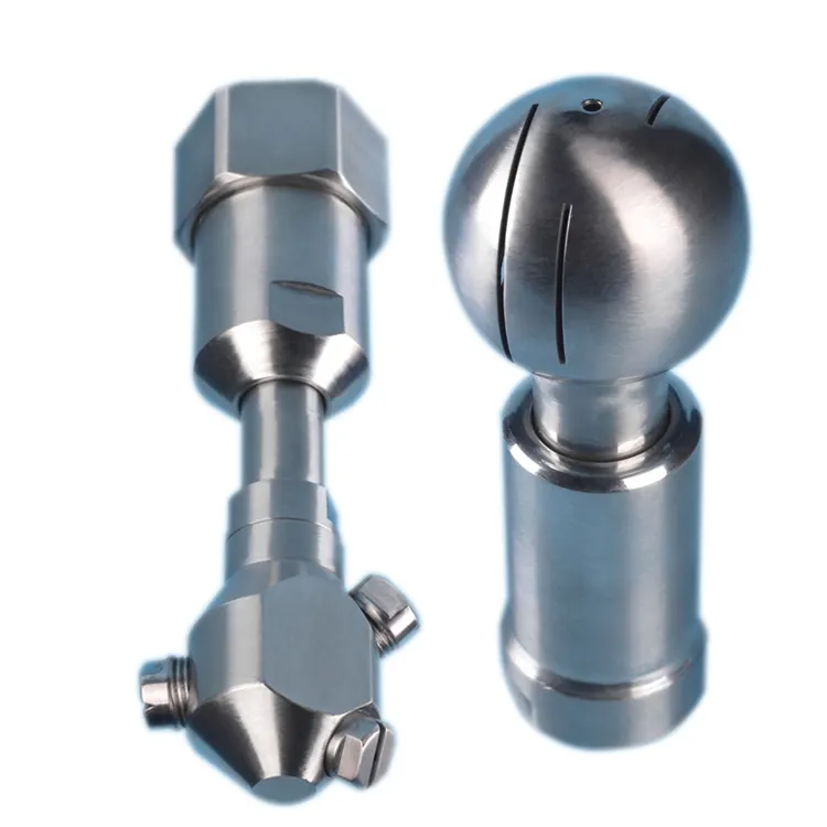 High Pressure Rotating Tank Wash Nozzles For Keg Cleaning